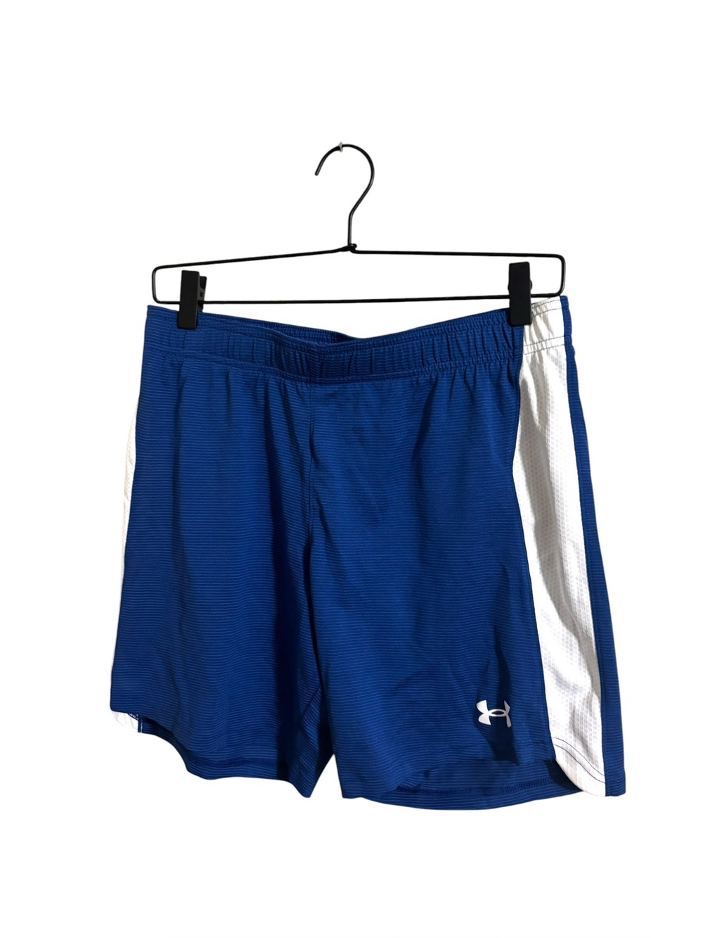 Under Armour Blue White Youth XL 7” Athletic Shorts